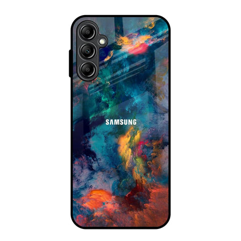 Colored Storm Samsung Galaxy A14 5G Glass Back Cover Online