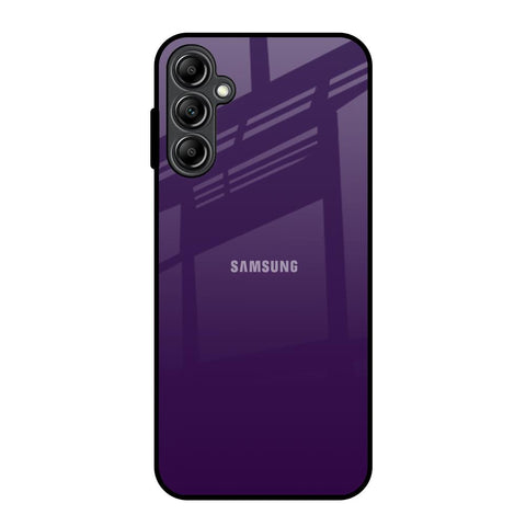 Dark Purple Samsung Galaxy A14 5G Glass Back Cover Online
