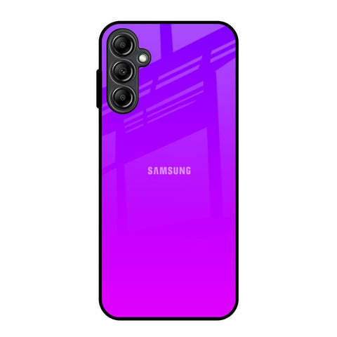 Purple Pink Samsung Galaxy A14 5G Glass Back Cover Online