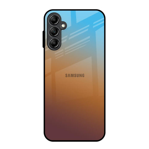 Rich Brown Samsung Galaxy A14 5G Glass Back Cover Online