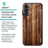 Timber Printed Glass Case for Samsung Galaxy A14 5G