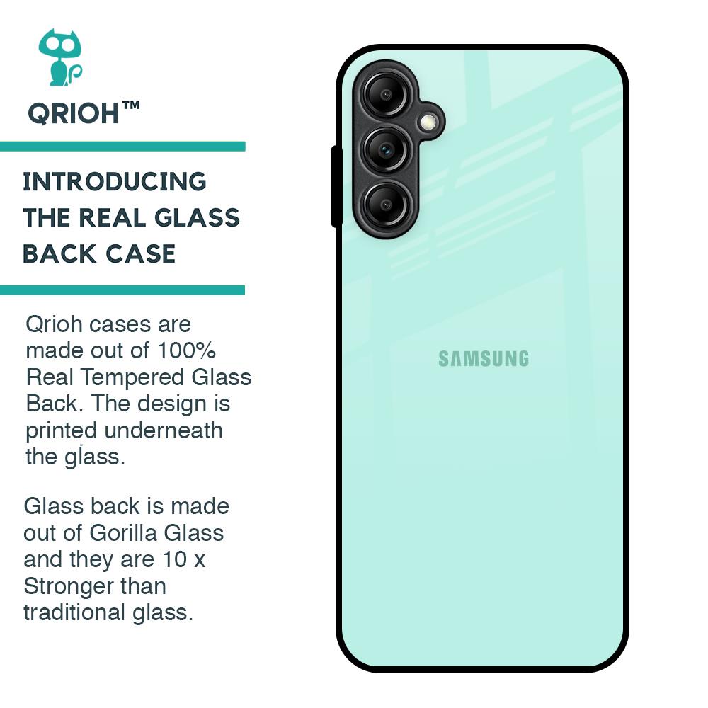 Teal Glass Case for Samsung Galaxy A14 5G