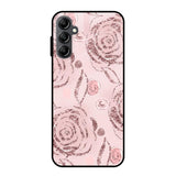Shimmer Roses Samsung Galaxy A14 5G Glass Cases & Covers Online