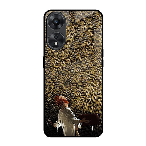 Rain Festival Oppo A78 5G Glass Back Cover Online