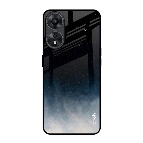 Black Aura Oppo A78 5G Glass Back Cover Online