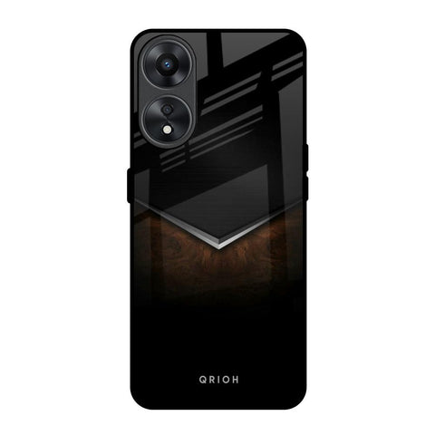 Dark Walnut Oppo A78 5G Glass Back Cover Online