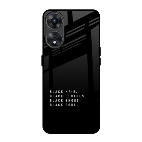 Black Soul Oppo A78 5G Glass Back Cover Online