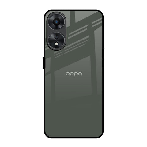 Charcoal Oppo A78 5G Glass Back Cover Online