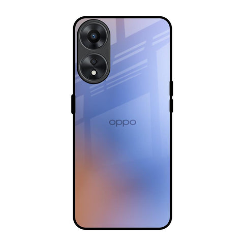 Blue Aura Oppo A78 5G Glass Back Cover Online