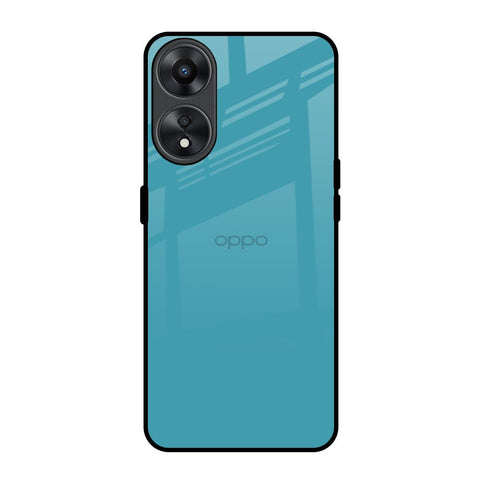 Oceanic Turquiose Oppo A78 5G Glass Back Cover Online