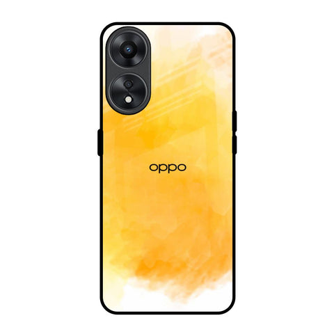 Rustic Orange Oppo A78 5G Glass Back Cover Online
