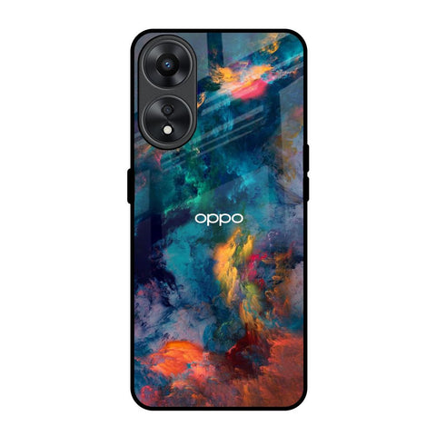 Colored Storm Oppo A78 5G Glass Back Cover Online