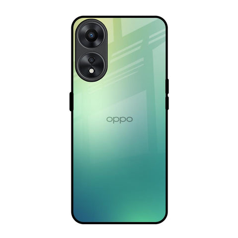 Dusty Green Oppo A78 5G Glass Back Cover Online