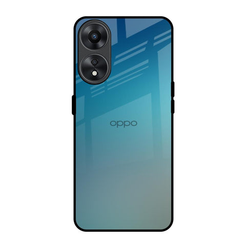 Sea Theme Gradient Oppo A78 5G Glass Back Cover Online