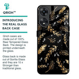 Autumn Leaves Glass Case for Oppo A78 5G