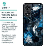 Cloudy Dust Glass Case for Oppo A78 5G