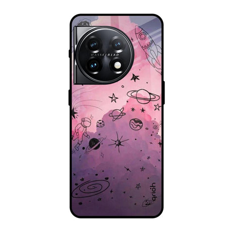 Space Doodles OnePlus 11 5G Glass Back Cover Online