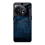 Dark Blue Grunge OnePlus 11 5G Glass Back Cover Online