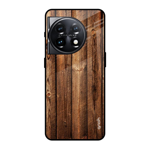 Timber Printed OnePlus 11 5G Glass Back Cover Online