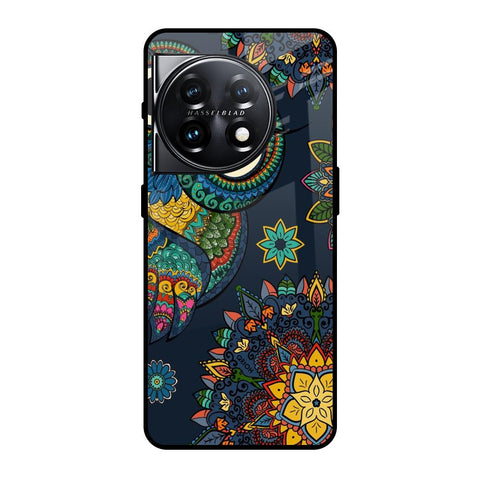 Owl Art OnePlus 11 5G Glass Back Cover Online