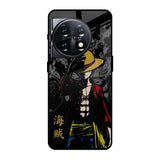 Dark Luffy OnePlus 11 5G Glass Back Cover Online