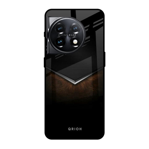 Dark Walnut OnePlus 11 5G Glass Back Cover Online