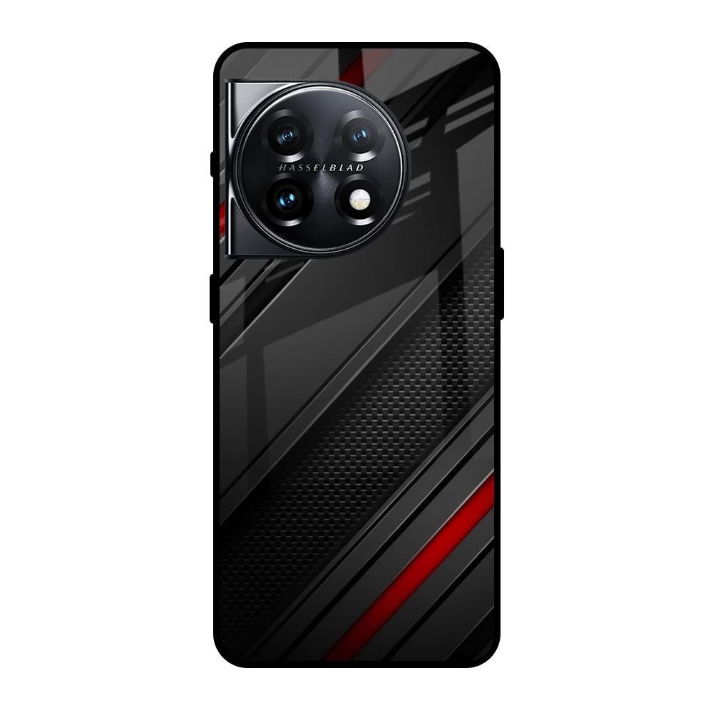 Modern Abstract OnePlus 11 5G Glass Back Cover Online