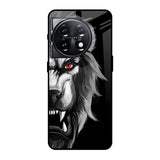Wild Lion OnePlus 11 5G Glass Back Cover Online