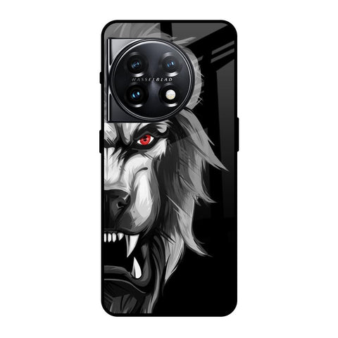Wild Lion OnePlus 11 5G Glass Back Cover Online