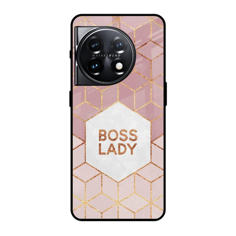 Boss Lady OnePlus 11 5G Glass Back Cover Online