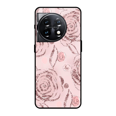 Shimmer Roses OnePlus 11 5G Glass Cases & Covers Online