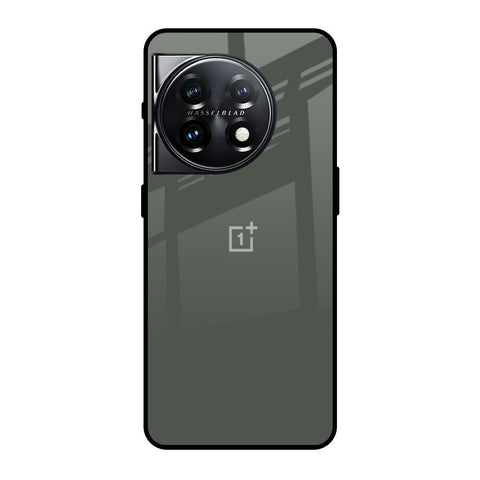 Charcoal OnePlus 11 5G Glass Back Cover Online