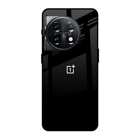 Jet Black OnePlus 11 5G Glass Back Cover Online
