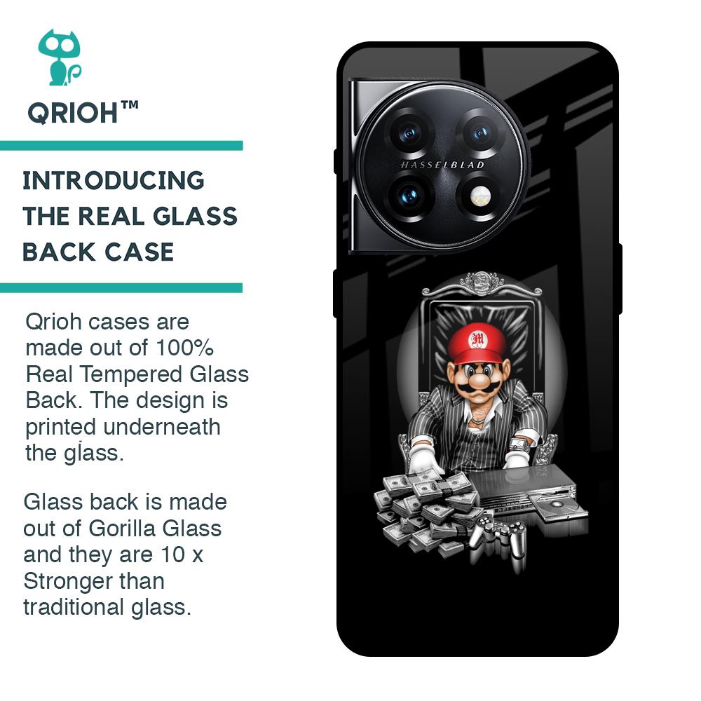 Dark Secret Glass Case for OnePlus 11 5G