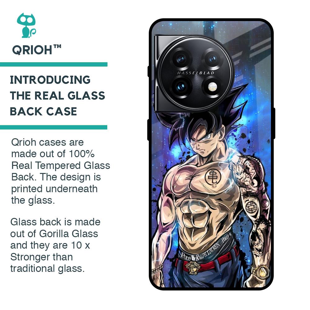 Branded Anime Glass Case for OnePlus 11 5G