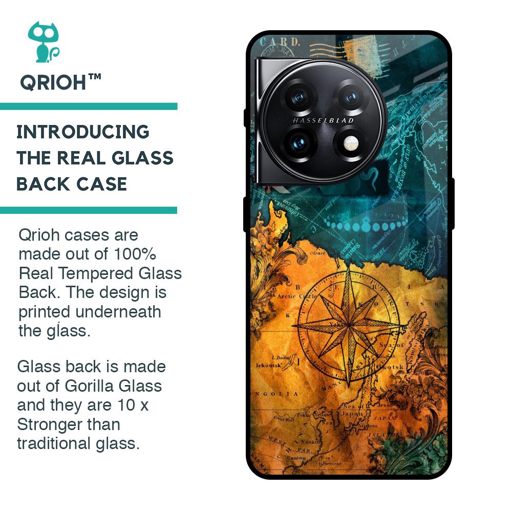 Architecture Map Glass Case for OnePlus 11 5G
