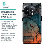 Geographical Map Glass Case for OnePlus 11 5G