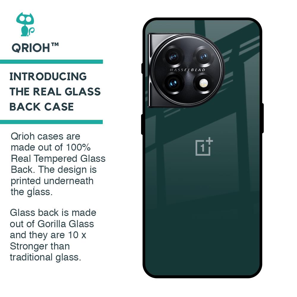 Olive Glass Case for OnePlus 11 5G