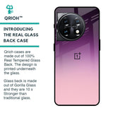 Purple Gradient Glass case for OnePlus 11 5G