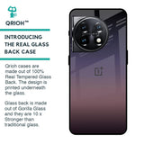 Grey Ombre Glass Case for OnePlus 11 5G