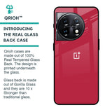 Solo Maroon Glass case for OnePlus 11 5G