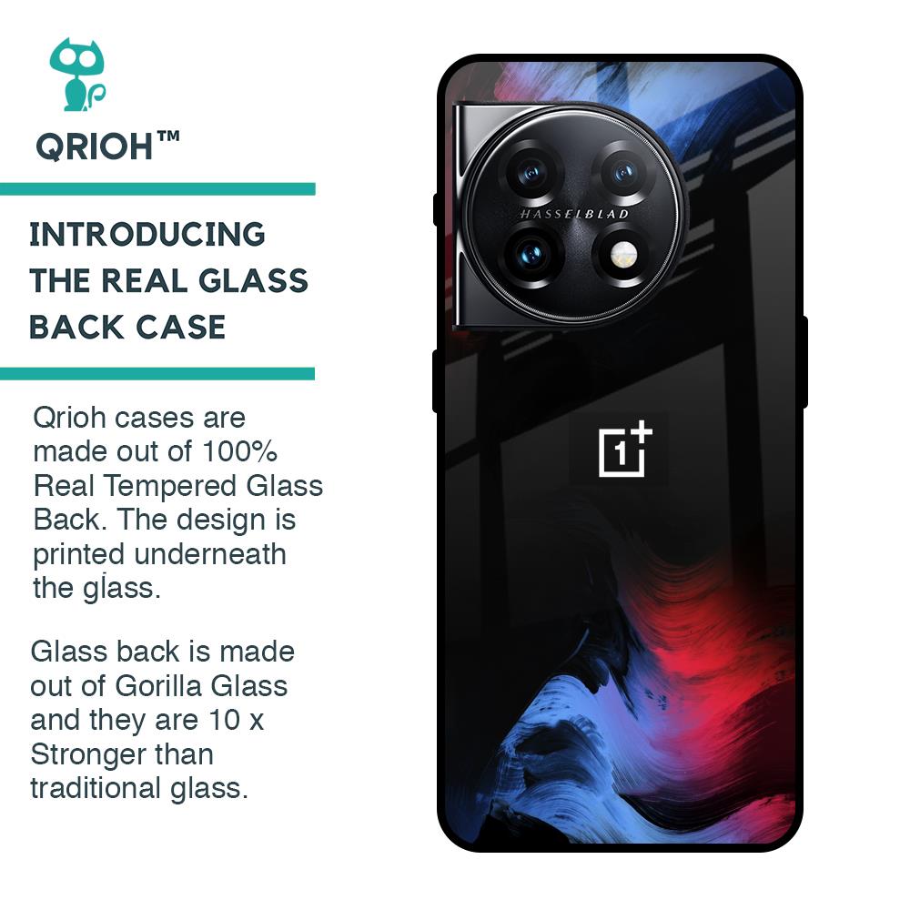 Fine Art Wave Glass Case for OnePlus 11 5G