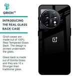 Jet Black Glass Case for OnePlus 11 5G