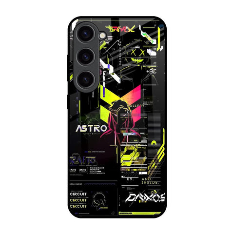 Astro Glitch Samsung Galaxy S23 5G Glass Back Cover Online