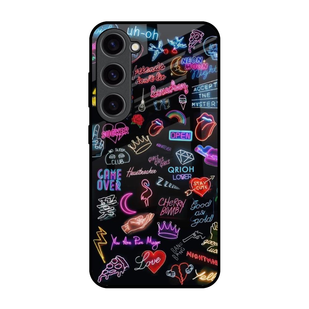 Accept The Mystery Samsung Galaxy S23 5G Glass Back Cover Online
