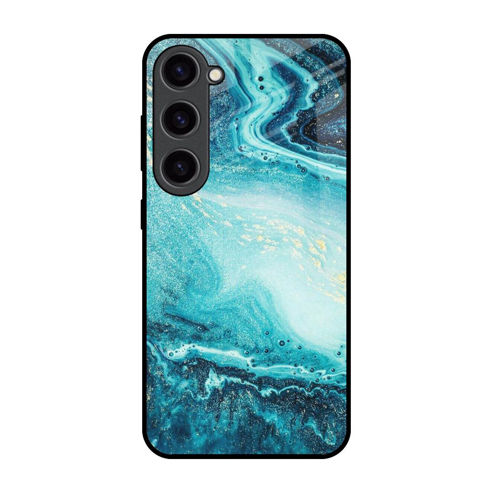 Sea Water Samsung Galaxy S23 5G Glass Back Cover Online