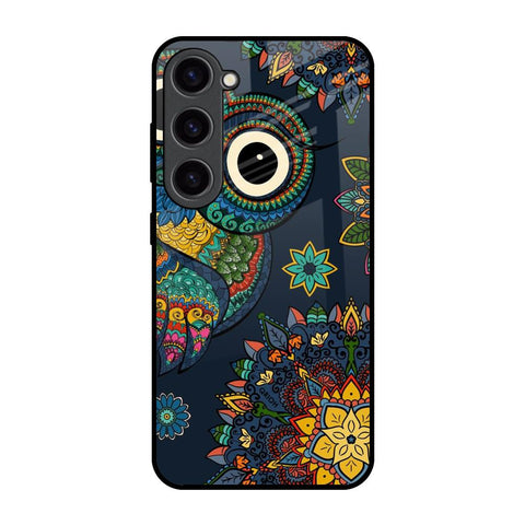 Owl Art Samsung Galaxy S23 5G Glass Back Cover Online