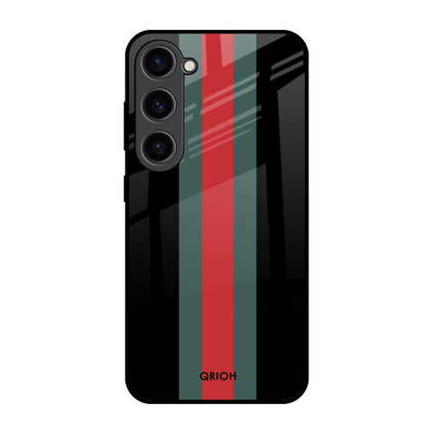 Vertical Stripes Samsung Galaxy S23 5G Glass Back Cover Online