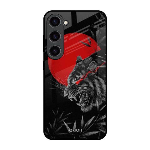 Red Moon Tiger Samsung Galaxy S23 5G Glass Back Cover Online