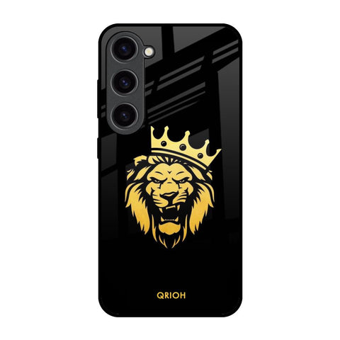 Lion The King Samsung Galaxy S23 5G Glass Back Cover Online
